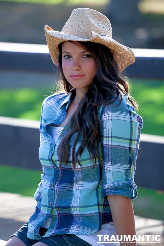 My second session with Katie.  Shot outdoors in a local park.  This session resullted in one of my favorite photos of her, and one I still consider one of my best shots.